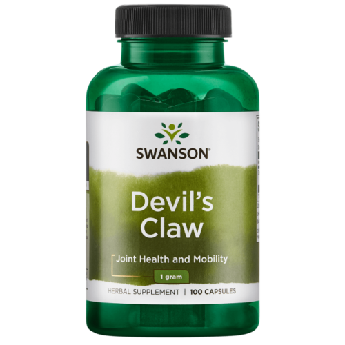 Swanson Devil's Claw 500 Mg 100 Capsules.