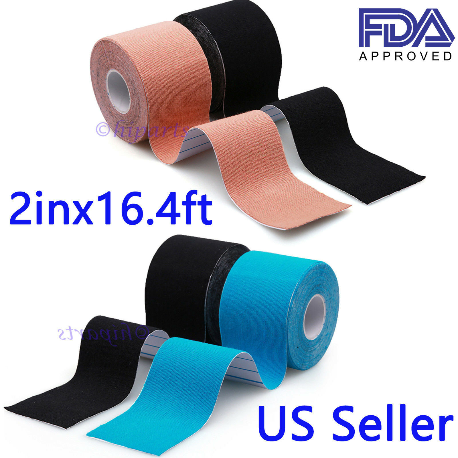 Kinesiology Tape Athletic Muscle Support Sport Elastic Physio Therapeutic Roll