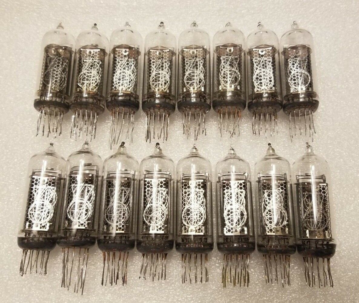 In-14 Nixie Tube Excellent Used 100% Working In14 ИН-14. (1 Pc.)  -  Usa Seller