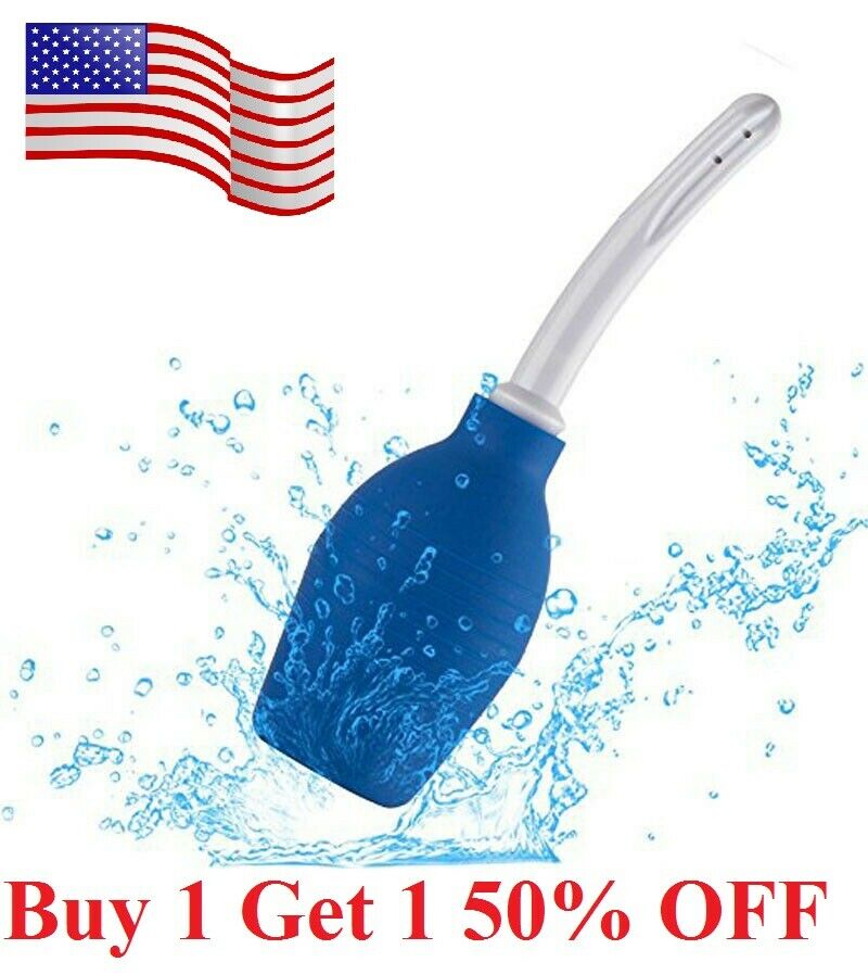 310ml  Anal Vaginal Bulb Douche Colonic Irrigation Rubber Enema Bag Cleaner Us