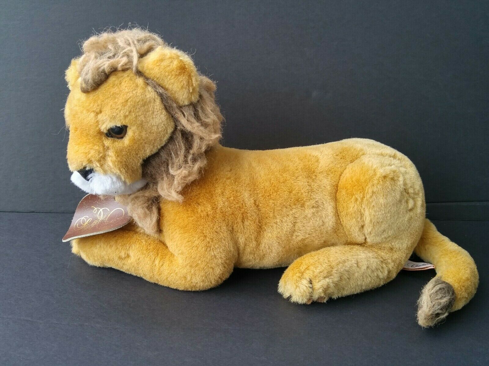 Rare- Vintage Dakin 1987 Soft Classics 12" Plush Lion Stuffed Animal