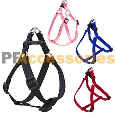 Small Dog / Cat / Pet Control Harness Step In Walk Collar Safety Strap Vest Med